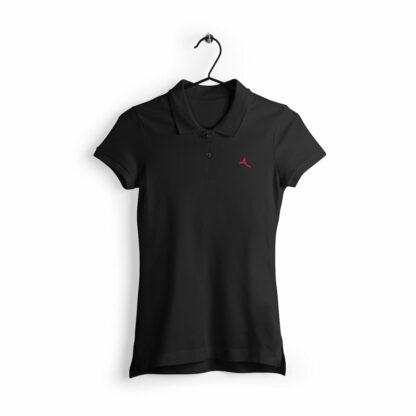 POLO Femme Anquy logo rouge