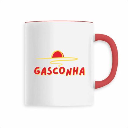 MUG Gasconha rouge soleil