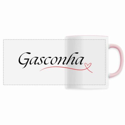 MUG Gascohna noir coeur