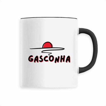 MUG Gasconha noir soleil