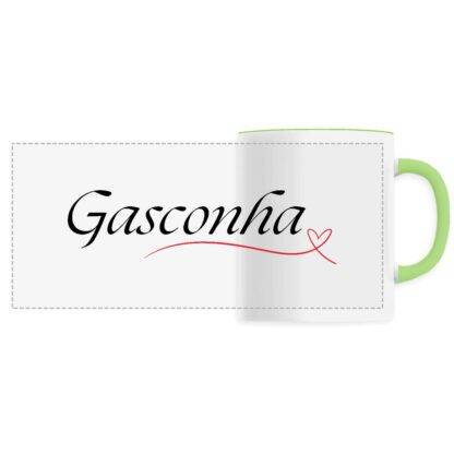 MUG Gascohna noir coeur