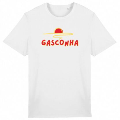 T-SHIRT Homme Gasconha rouge soleil couchant