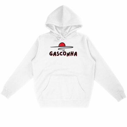 SWEAT CAPUCHE léger Gasconha noir soleil couchant