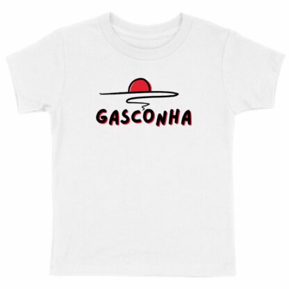 T-SHIRT Enfant Gasconha noir soleil couchant