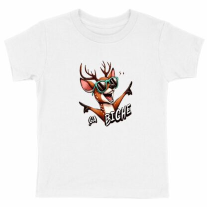 T-SHIRT Enfant "ça biche"