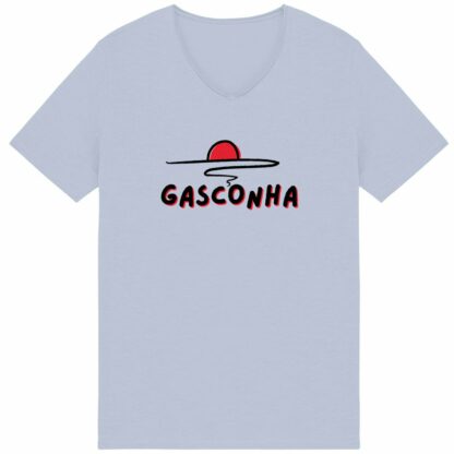 T-shirt Homme Slub Gasconha soleil couchant