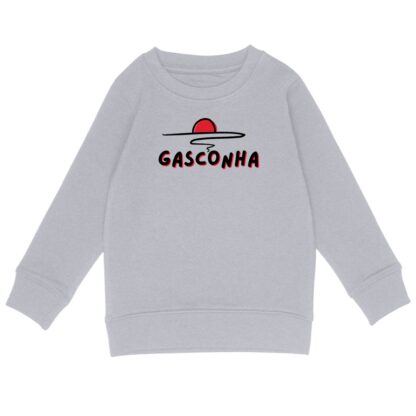 SWEAT-SHIRT léger Enfant Gasconha noir soleil couchant