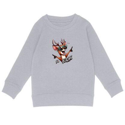 SWEAT-SHIRT léger Enfant "ça biche"