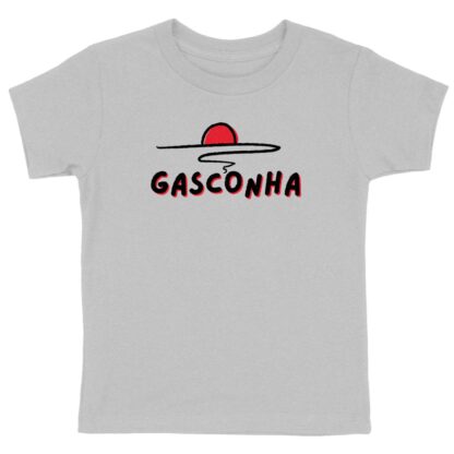 T-SHIRT Enfant Gasconha noir soleil couchant