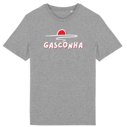 T-SHIRT Homme Gasconha blanc soleil couchant