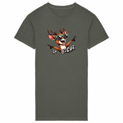 ROBE T-SHIRT Femme "ça biche"