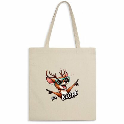 TOTEBAG léger "ça biche"