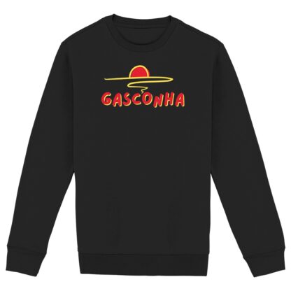 SWEAT-SHIRT Gasconha rouge soleil couchant