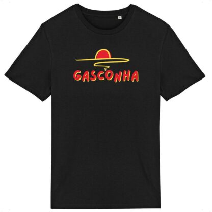 T-SHIRT Homme Gasconha rouge soleil couchant