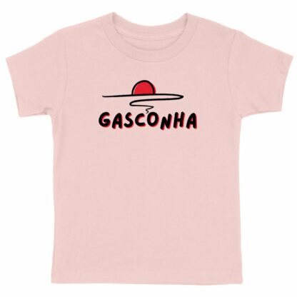 T-SHIRT Enfant Gasconha noir soleil couchant