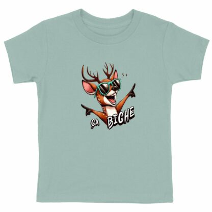 T-SHIRT Enfant "ça biche"