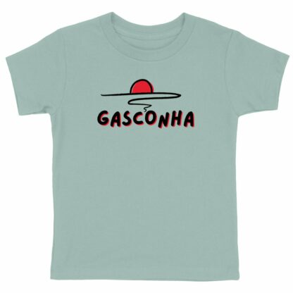 T-SHIRT Enfant Gasconha noir soleil couchant