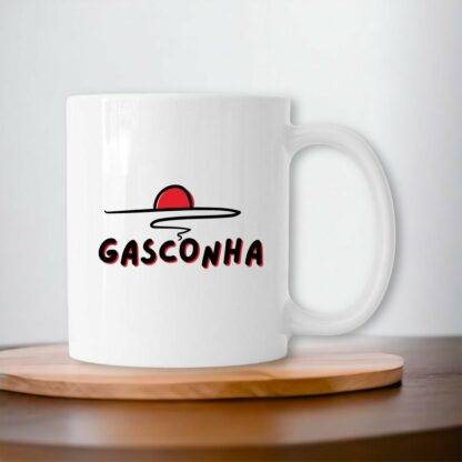 MUG Gasconha noir soleil