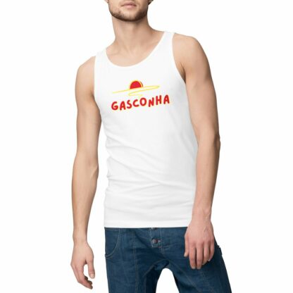 DÉBARDEUR Homme Gasconha soleil couchant rouge