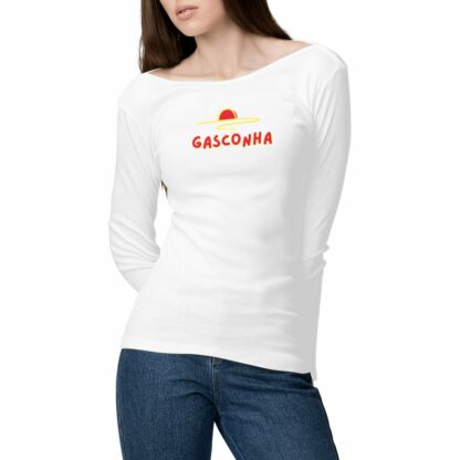 T-SHIRT Femme Manches longues Gasconha soleil couchant