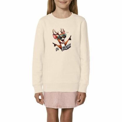 SWEAT-SHIRT épais Enfant "ça biche"