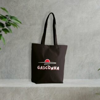 TOTEBAG épais noir Gasconha soleil couchant