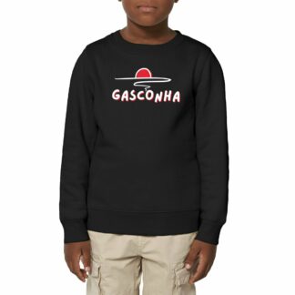 SWEAT-SHIRT épais Enfant Gasconha blanc soleil couchant