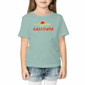 T-SHIRT Enfant Gasconha rouge soleil couchant