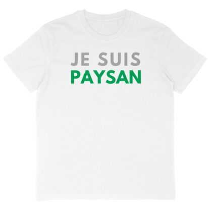 T-SHIRT Homme Oversize Je suis paysan