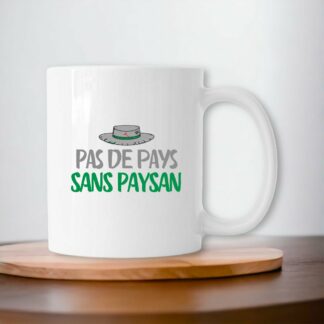 MUG Pas de pays sans paysan