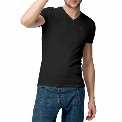 T-SHIRT Homme Col V logo Anquy