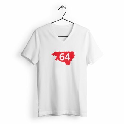 T-SHIRT Femme Col V 64 Pyrénées-Atlantiques