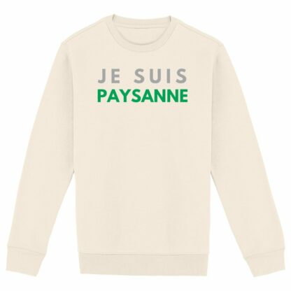 SWEAT-SHIRT Je suis paysanne